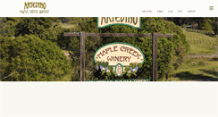 Desktop Screenshot of maplecreekwine.com